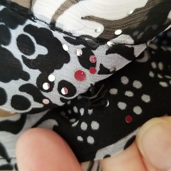 JR sequins sparkle blouse - Picture 7 of 14